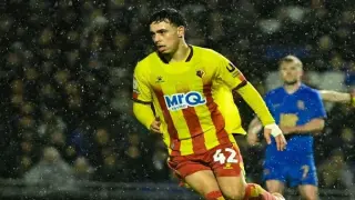 المغربي عثمان معما يسطع في أولى مبارياته التهديفية مع واتفورد